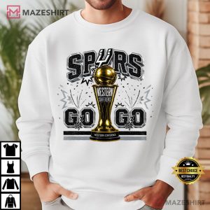 Go Spurs Go Champions Wemby Playoffs 2026 Basketball Fan T Shirt (4)