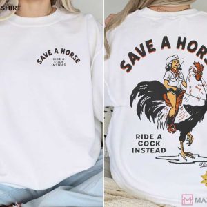 Rooster Rodeo Cowgirl Cowboy Western Punk Rock T Shirt (3)
