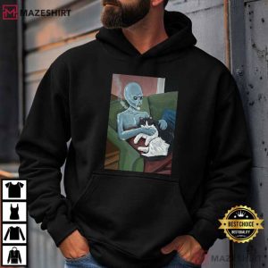 Alien Smoking Tell Someone Who Gives A Shit T Shirt (3)
