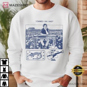 Townes Van Zandt Music Fan Art T Shirt (4)