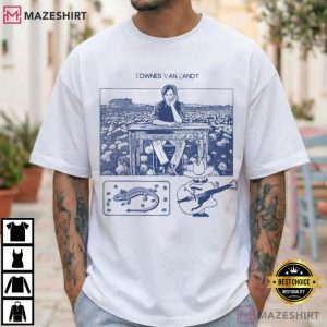 Townes Van Zandt Music Fan Art T Shirt (1)