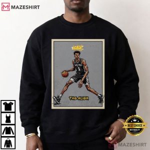 Victor Wembanyama Graffiti Basketball The Alien Fans Gift T Shirt (3)