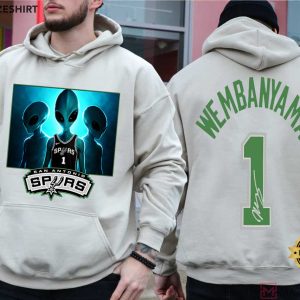 Wemby Wembanyama Alien San Antonio Spurs T Shirt (4)