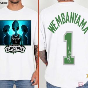 Wemby Wembanyama Alien San Antonio Spurs T Shirt (1)