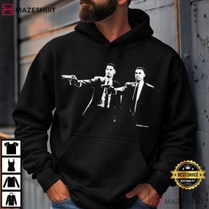 Arsenal William Saliba And Gabriel Magalhaes Pulp Fiction Style T Shirt (4)