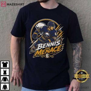 Zach Benson Buffalo Sabres Bennis The Menace Hockey Fan T Shirt (1)