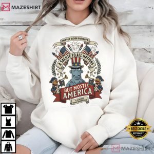 Sam The Eagle Patriotic A Salute To All Nations But Mostly America Muppets T Shirt (3)
