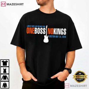 Bruce Springsteen Land Of Hope Dreams Tour One Boss No Kings T Shirt (1)