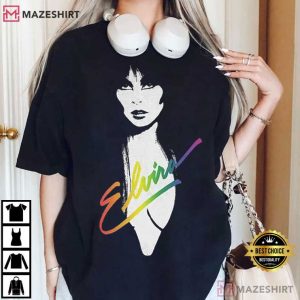 Elvira Mistress Of The Dark Vintage 1983 Pride Rainbow T Shirt (4)