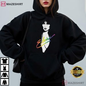 Elvira Mistress Of The Dark Vintage 1983 Pride Rainbow T Shirt (2)