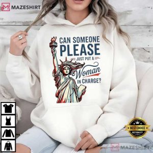 Feminist 4th Of July Woman In Charge America 250th Anniversary T Shirt