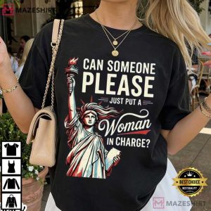 Feminist 4th Of July Woman In Charge America 250th Anniversary T Shirt (4)