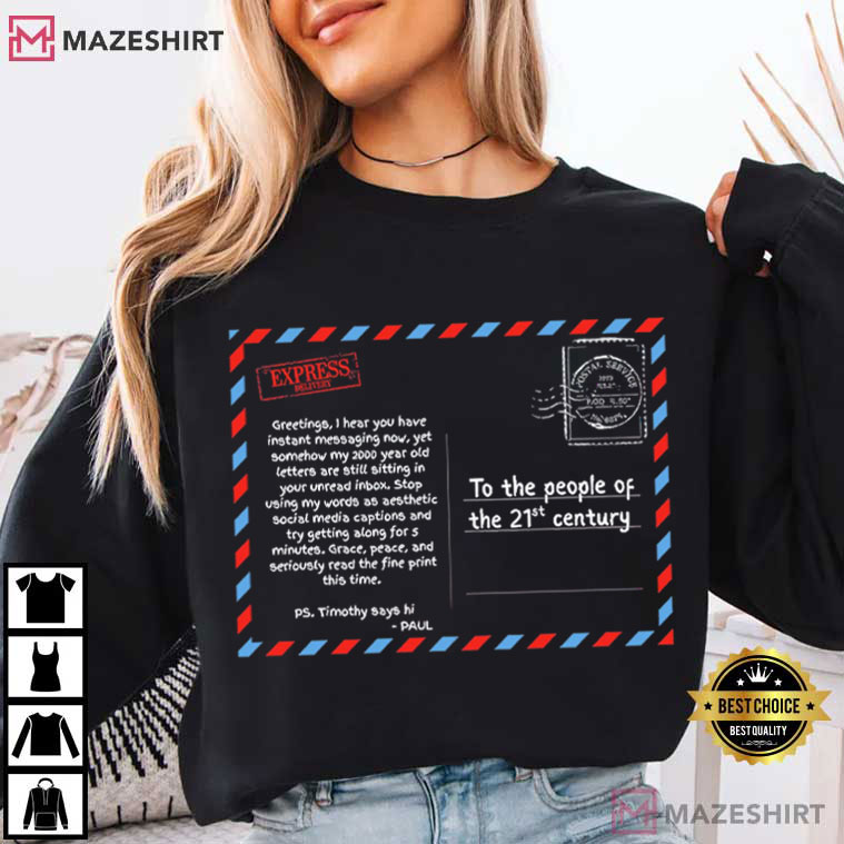 Bible Humor Funny Apostle Paul Christian Faith Based T-Shirt Bible Humor Funny Apostle Paul Christian Faith Based T-Shirt