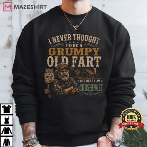 Grumpy Old Fart Funny Senior Humor T Shirt (2)