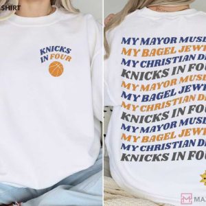Knicks In Four My Mayor Muslim My Christian Dior Quote T Shirt (2)