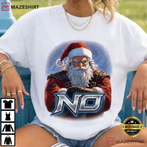 Santa Claus Says No Christmas T Shirt (1)