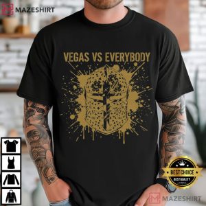 Vegas Vs Everybody Desert Hockey Playoff Sports T Shirt (1)