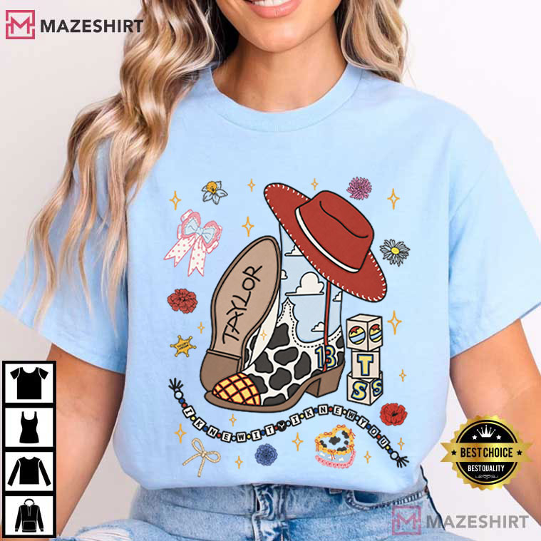 Taylor Swift And Toy Story 5 Friendship I Knew It I Knew You Vintage T-Shirt Taylor Swift And Toy Story 5 Friendship I Knew It I Knew You Vintage T-Shirt