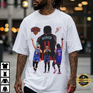 Jalen Brunson Basketball Jersey Tribute Fan Merch T Shirt (4)