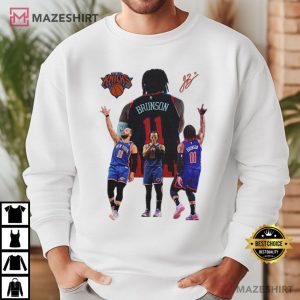 Jalen Brunson Basketball Jersey Tribute Fan Merch T Shirt (1)