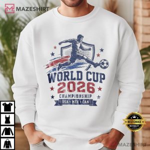 World Cup 2026 Championship USA Mexico Canada Soccer T Shirt (3)