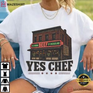 The Bear Yes Chef The Original Beef Of Chicagoland T Shirt (1)
