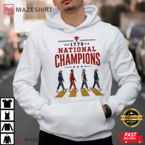 Patriotic 4th Of July 1776 National Champs Founding Fathers T Shirt (2)