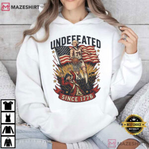 USA 250th Undefeated Since 1776 Funny 4th Of July T Shirt (1)