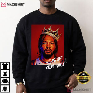 New York Knicks Brunson King Of New York Basketball T Shirt (4)