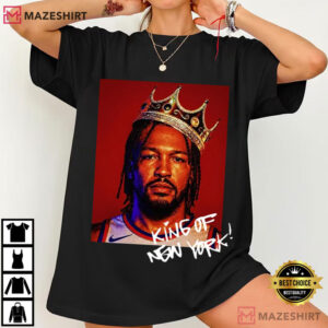 New York Knicks Brunson King Of New York Basketball T Shirt (2)