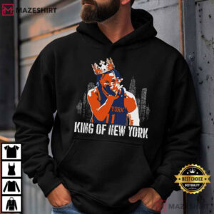 Jalen Brunson 11 King Of New York Vintage Sports T Shirt (2)