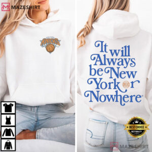 New York Or Nowhere Game Day Vintage Basketball T Shirt (2)