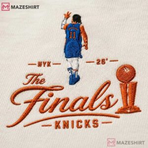 New York Knicks Finals NYK Brunson 2026 Embroidered Sweatshirt (3)