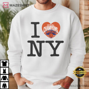 I Love NY Knicks NBA Finals Champions 2026 New York Knicks T Shirt (1)