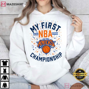 New York Knicks My First NBA Championship Winning 2026 T Shirt (3)