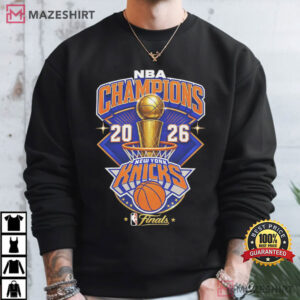 NBA Champions 2026 New York Knicks Fan Gift T Shirt (1)