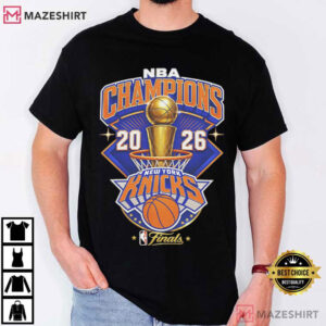 NBA Champions 2026 New York Knicks Fan Gift T Shirt (2)