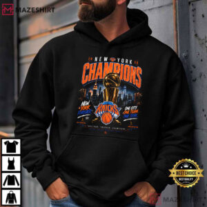 New York Basketball Champions 2026 One City One Team T Shirt (2)