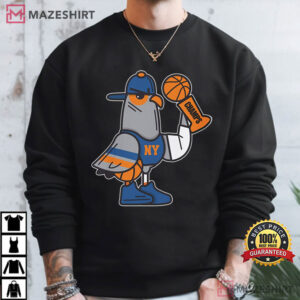 New York Champs NBA Championship Knicks Pigeon T Shirt (1)