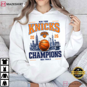 New York Knicks Champions 2026 NBA Finals Sports Gift T Shirt (4)