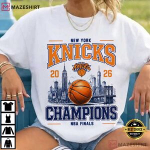 New York Knicks Champions 2026 NBA Finals Sports Gift T Shirt (1)