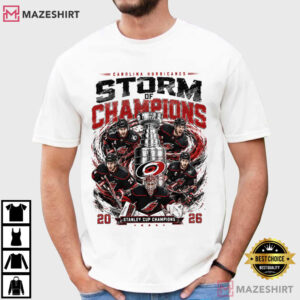 Carolina Hurricanes Champions 2026 Storm Of Champions T Shirt (2)