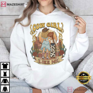 Cowgirl Like Me I Knew It I Knew You Vintage Western Music Fan T Shirt (4)