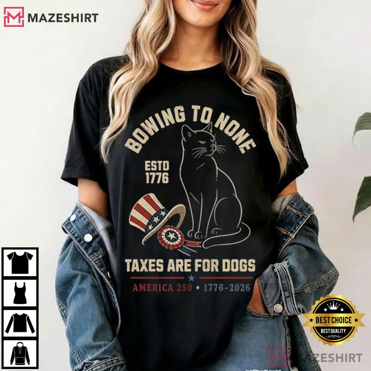 Patriotic Cat USA 250th Anniversary 1776 2026 Funny 4th Of July T-Shirt Patriotic Cat USA 250th Anniversary 1776 2026 Funny 4th Of July T-Shirt