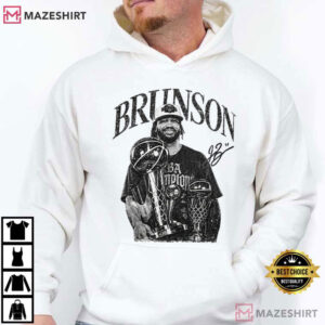 Jalen Brunson Championship Vintage Basketball Athlete Sports T Shirt (4)