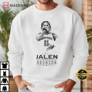 Only Jalen We Acknowledge Is Brunson Knicks Champs Basketball T Shirt (4)