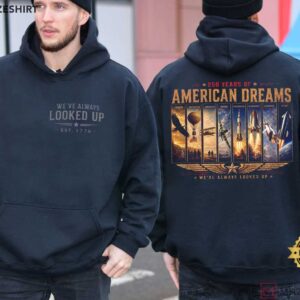 American Dreams Aviation 250th Anniversary Patriotic Pilot T Shirt (4)