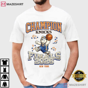 New York Knicks Basketball Eastern Conference 2026 NBA T Shirt (1)