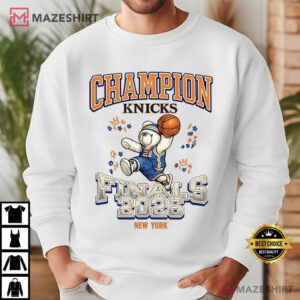 New York Knicks Basketball Eastern Conference 2026 NBA T Shirt (2)