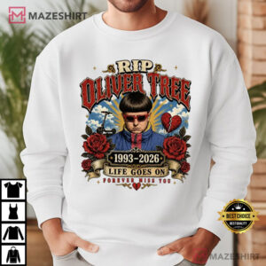 RIP Oliver Tree Memorial Music Merch T Shirt (2)